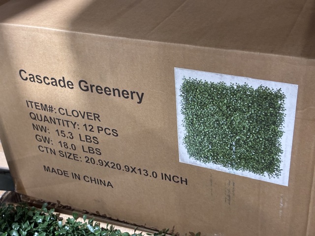 Artificial Greenery Panels