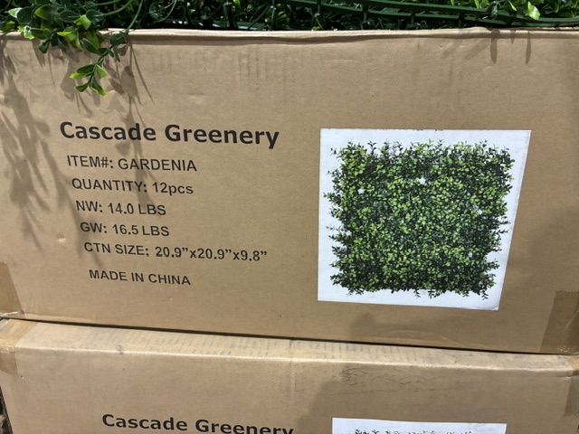 Artificial Greenery Panels