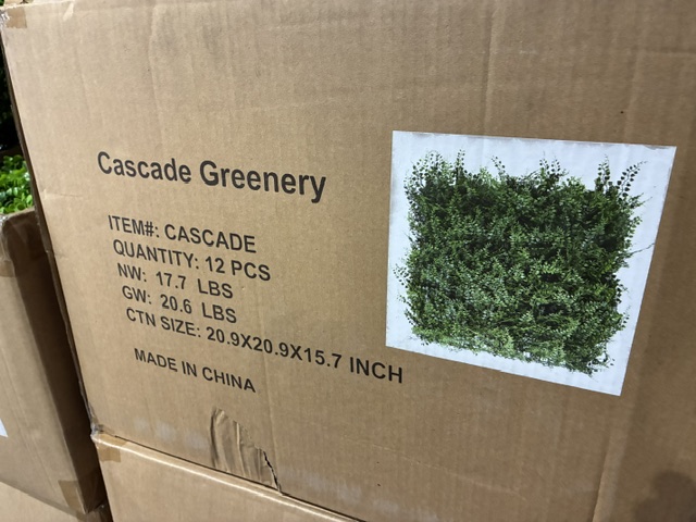 Artificial Greenery Panels
