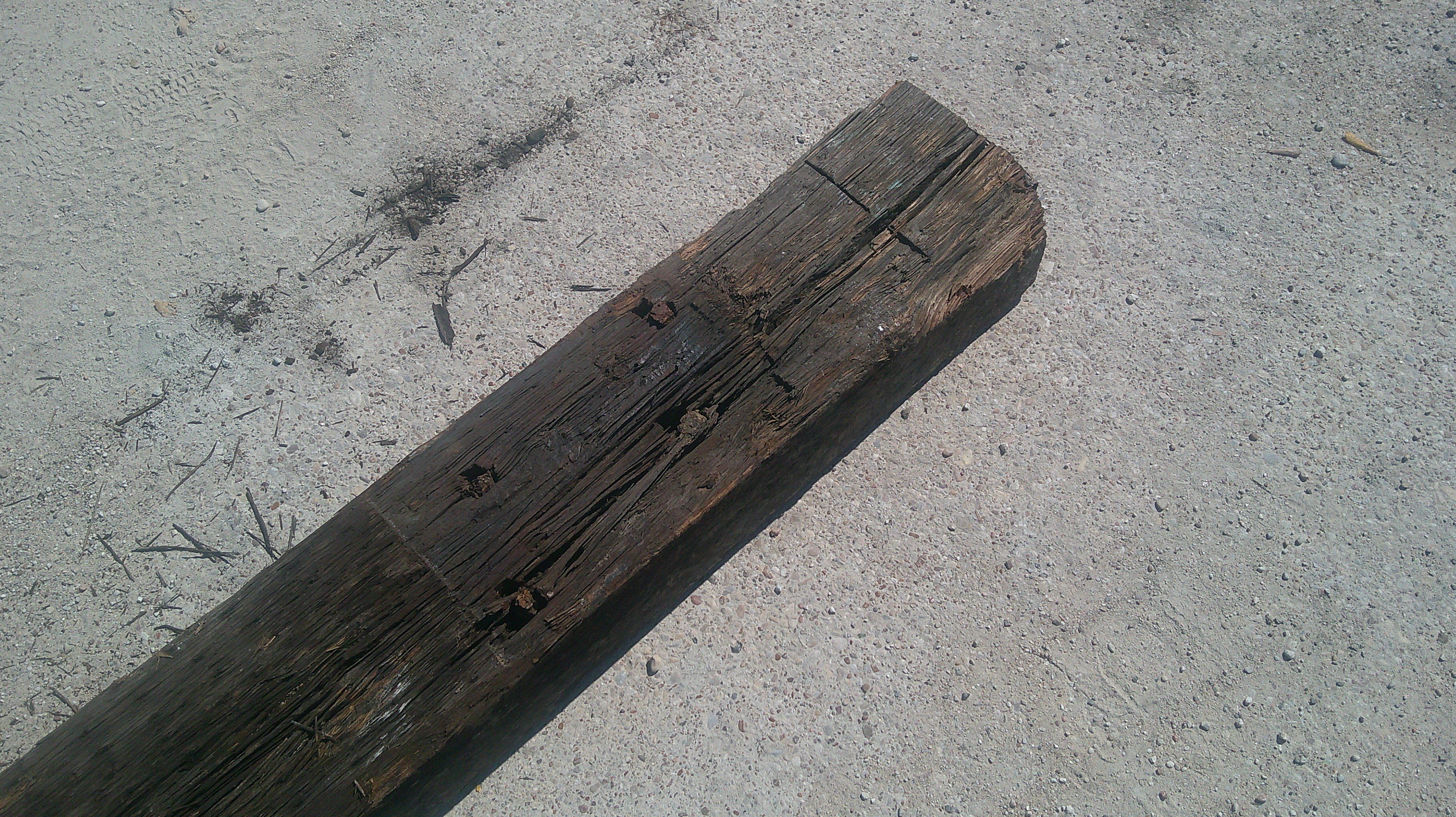 Wood Railroad Ties