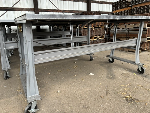 Work Table w/ Wheels - 72" x 36" x 36" - Image 5